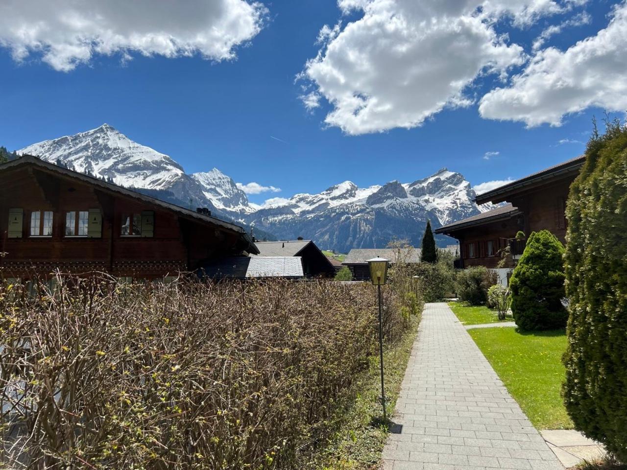 Beautiful Apartment With Stunning View Gsteig Exterior photo